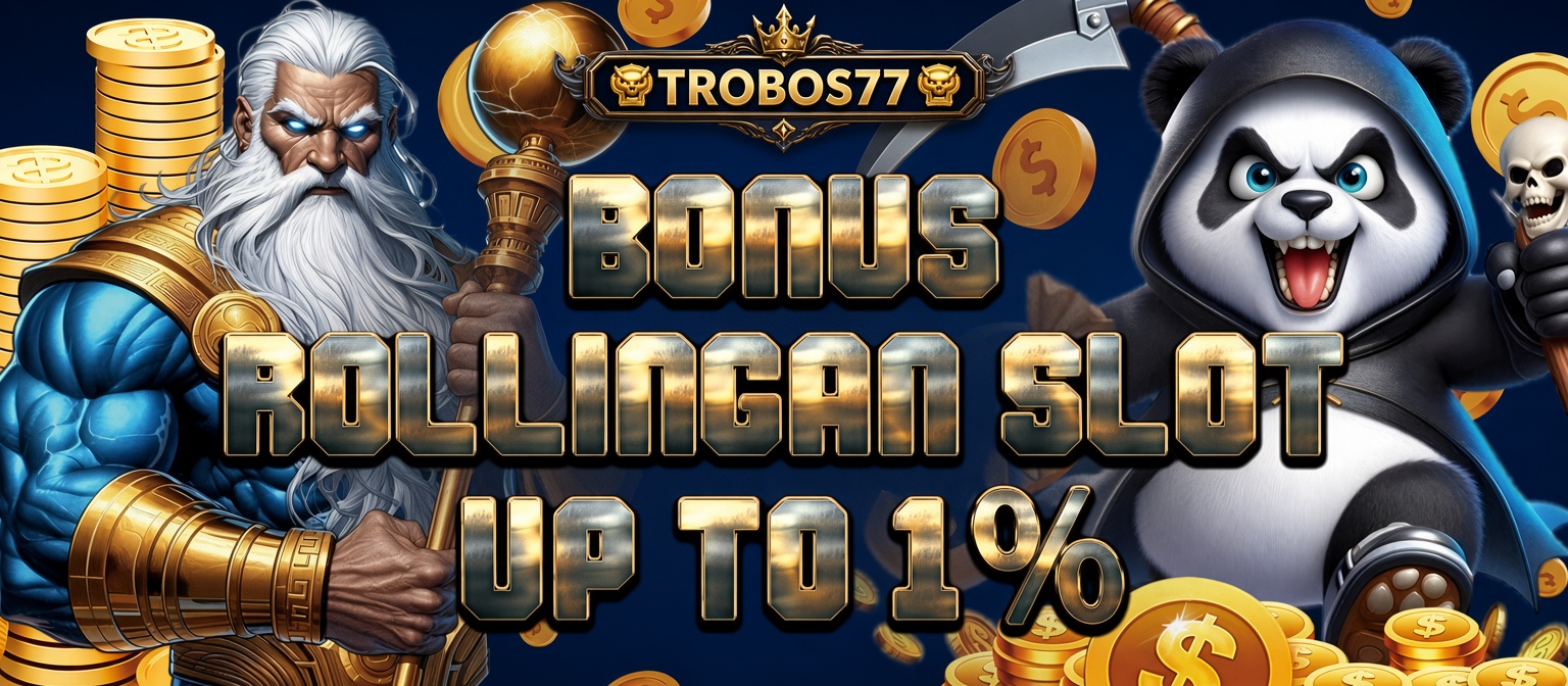 BONUS ROLINGAN SLOT UP TO 1%